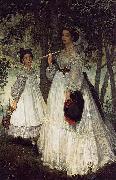 James Tissot Two Sisters Spain oil painting artist